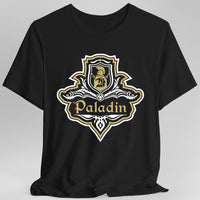 D&D Paladin Class Fancy Emblem T-Shirt-GoblinSmith