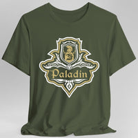 D&D Paladin Class Fancy Emblem T-Shirt-GoblinSmith