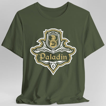 D&D Paladin Class Fancy Emblem T-Shirt-GoblinSmith