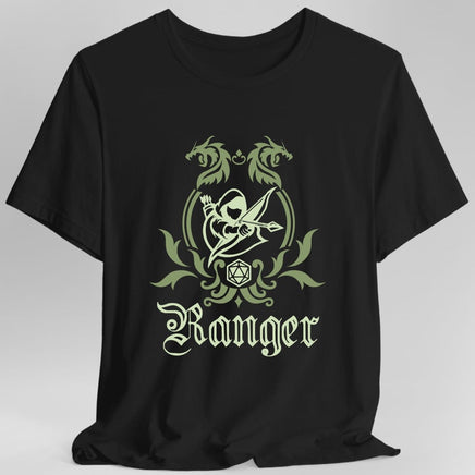 D&D Ranger Class Simple Emblem T-Shirt-GoblinSmith