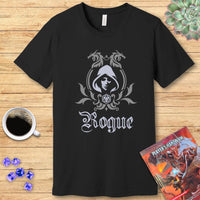 D&D Rogue Class Simple Emblem T-Shirt-GoblinSmith