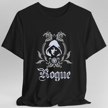 D&D Rogue Class Simple Emblem T-Shirt-GoblinSmith