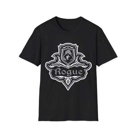 D&D Rogue Class Fancy Emblem T-Shirt-GoblinSmith