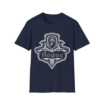 D&D Rogue Class Fancy Emblem T-Shirt-GoblinSmith