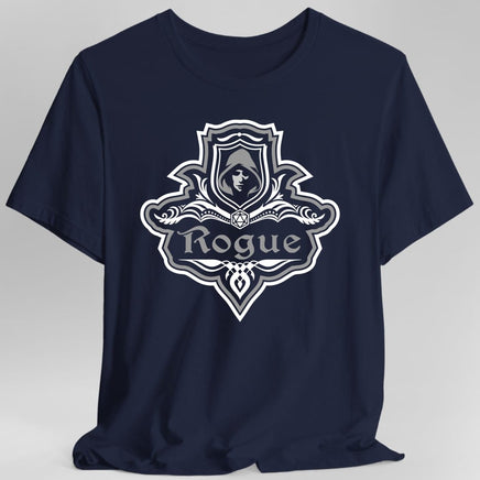 D&D Rogue Class Fancy Emblem T-Shirt-GoblinSmith