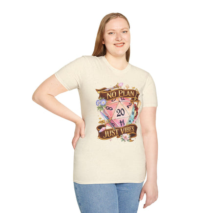 D&D Shirt No Plan Just Vibes-GoblinSmith