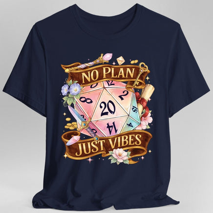 D&D Shirt No Plan Just Vibes-GoblinSmith