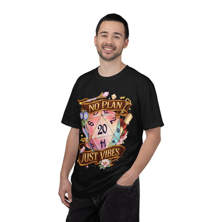 D&D Shirt No Plan Just Vibes - Comfort Colors-GoblinSmith