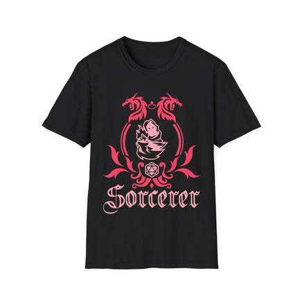 D&D Sorcerer Class Simple Emblem T-Shirt-GoblinSmith