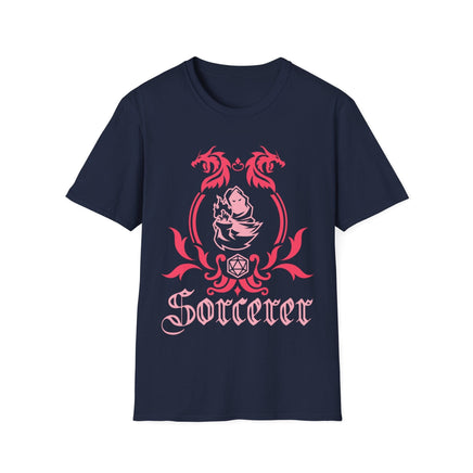 D&D Sorcerer Class Simple Emblem T-Shirt-GoblinSmith