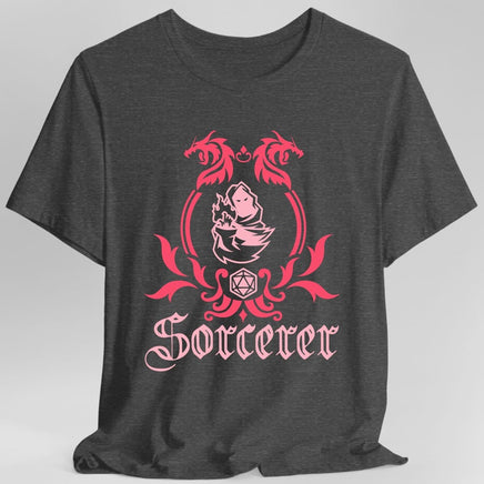 D&D Sorcerer Class Simple Emblem T-Shirt-GoblinSmith