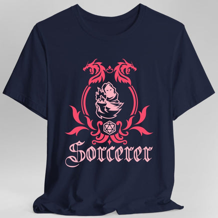 D&D Sorcerer Class Simple Emblem T-Shirt-GoblinSmith