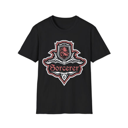 D&D Sorcerer Class Fancy Emblem T-Shirt-GoblinSmith
