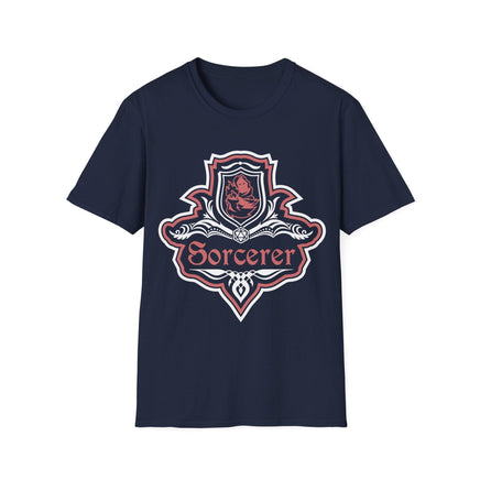 D&D Sorcerer Class Fancy Emblem T-Shirt-GoblinSmith