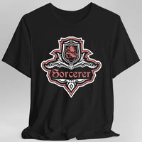 D&D Sorcerer Class Fancy Emblem T-Shirt-GoblinSmith