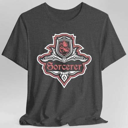 D&D Sorcerer Class Fancy Emblem T-Shirt-GoblinSmith