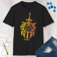 D&D Sword D20 T-shirt-GoblinSmith