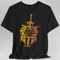 D&D Sword D20 T-shirt-GoblinSmith