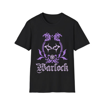 D&D Warlock Class Simple Emblem T-Shirt-GoblinSmith