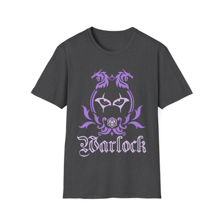 D&D Warlock Class Simple Emblem T-Shirt-GoblinSmith
