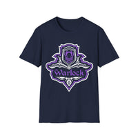 D&D Warlock Class Fancy Emblem T-Shirt-GoblinSmith