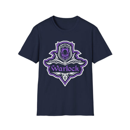 D&D Warlock Class Fancy Emblem T-Shirt-GoblinSmith