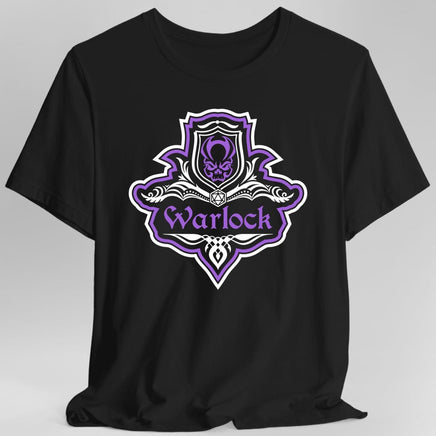 D&D Warlock Class Fancy Emblem T-Shirt-GoblinSmith