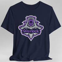D&D Warlock Class Fancy Emblem T-Shirt-GoblinSmith