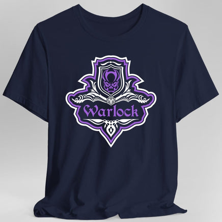 D&D Warlock Class Fancy Emblem T-Shirt-GoblinSmith