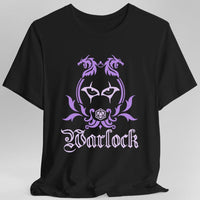 D&D Warlock Class Simple Emblem T-Shirt-GoblinSmith