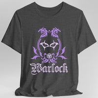 D&D Warlock Class Simple Emblem T-Shirt-GoblinSmith