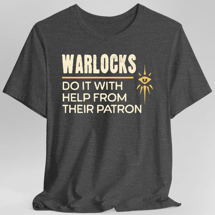 D&D Warlocks Do It With Help From Their Patron Shirt-GoblinSmith