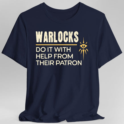 D&D Warlocks Do It With Help From Their Patron Shirt-GoblinSmith