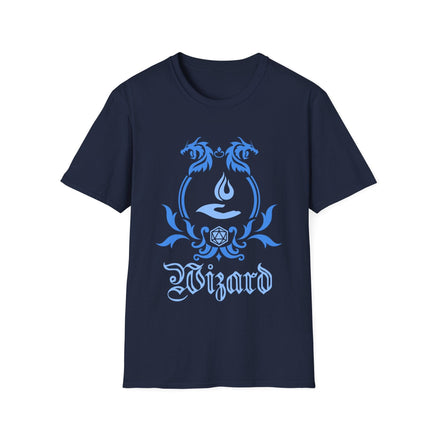 D&D Wizard Class Simple Emblem T-Shirt-GoblinSmith