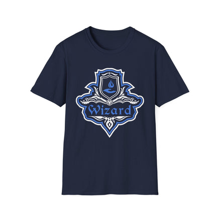 D&D Wizard Class Fancy Emblem T-Shirt-GoblinSmith