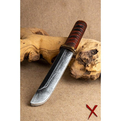 Tanto LARP throwing Knife Red-GoblinSmith
