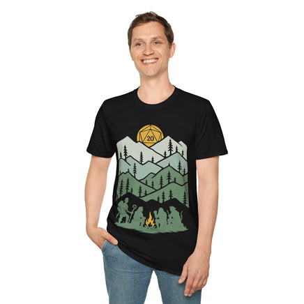 D20 Dice Shirt - Long Rest-GoblinSmith