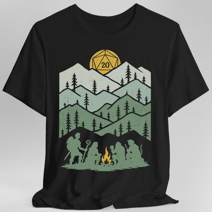 D20 Dice Shirt - Long Rest-GoblinSmith