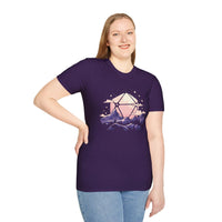 D20 Moon Landscape T-shirt-GoblinSmith