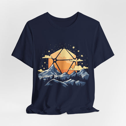 D20 Sun Landscape Blue Orange-GoblinSmith