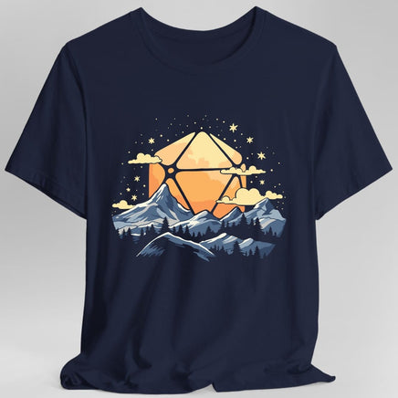 D20 Sun Landscape Blue Orange-GoblinSmith