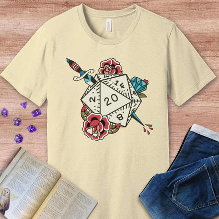 D20 Tattoo T-shirt-GoblinSmith