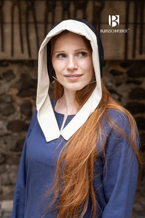 Bonnet Dagmar Black/Natural-GoblinSmith