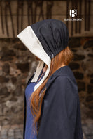 Bonnet Dagmar Black/Natural-GoblinSmith
