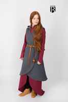 Wrap Dress Dala Dark Grey-GoblinSmith