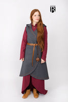 Wrap Dress Dala Dark Grey-GoblinSmith