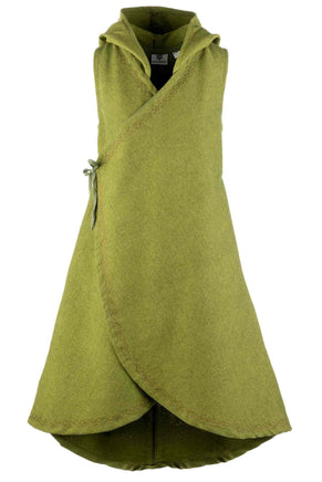 Wrap Dress Dala Linden Green-GoblinSmith