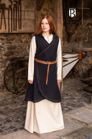 Wrap Dress Dala Black-GoblinSmith