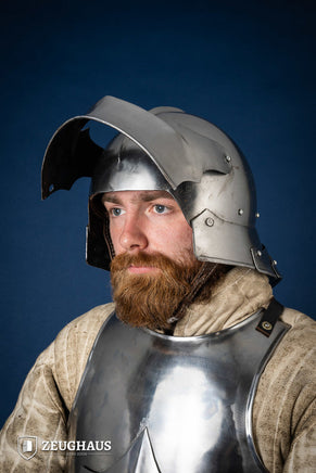 German Sallet Helmet 15th 1,6mm Polished-GoblinSmith