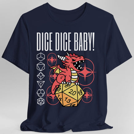 Dice Dice Baby D&D Shirt-GoblinSmith